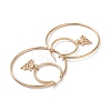 304 Stainless Steel Hoop Earrings EJEW-F272-08G-2