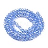 Electroplate Glass Beads Strands LS-EGLA-A044-T3mm-B14-3