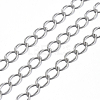 Brass Twisted Chains LS-CHC-Q001-5x4mm-P-1