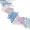 3Pcs 3 Style Natural & Synthetic Mixed Stone Chips Beaded Stretch Bracelets Set BJEW-TA00460-4