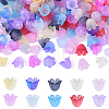 160Pcs 8 Colors Acrylic Bead Caps SACR-YW0001-78-1