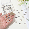 50Pcs Tibetan Style Alloy Beads FIND-PA0001-43B-3