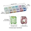 672Pcs 12 Colors Glass Seed Beads SEED-FS0001-24-4