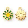 Alloy Enamel Charms ENAM-S121-049C-1