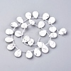 Synthetic Howlite Beads Strands G-G822-01A-2