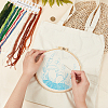 DIY Canvas Bag Embroidery Kits DIY-WH0304-684A-3