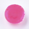 Glitter Translucent Resin Cabochons X-RESI-S364-43A-M-3