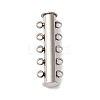 304 Stainless Steel Slide Lock Clasps STAS-A117-07A-P-1