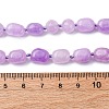 Natural Dyed Malaysia Jade Tumble Stone Nuggets Beaded Long Necklaces for Women NJEW-F340-A03-5