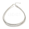 Iron Snake Chains Choker Necklaces LS-NJEW-P289-03B-P-2