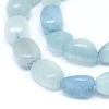 Natural Aquamarine Beads Strands X-G-D0004-A02-04-4