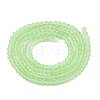 Transparent Glass Beads Strands EGLA-A044-T2mm-MD09-3