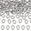 100Pcs 304 Stainless Steel Open Jump Rings STAS-UN0063-41A-1