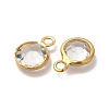 Ion Plating(IP) 304 Stainless Steel with Glass Charms STAS-G305-11G-04-2
