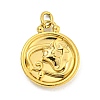 304 Stainless Steel Pendants Rhinestone Settings STAS-O009-01C-G-1