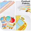 2 Sets 2 Styles Paper Banners AJEW-GF0008-51-6