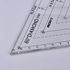 Acrylic Quilting Ruler AJEW-WH0109-83B-2