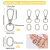 Alloy Swivel Clasps FIND-SP0003-22P-2