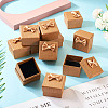Square Cardboard Paper Ring Gift Storage Boxes CON-TAC0001-17E-5