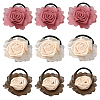 9Pcs 3 Colors Polyester Hair Accessories OHAR-GO0001-16-1