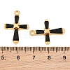 304 Stainless Steel & Glass Pendants GL-CBA5A59-02G-01-3