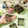 30Pcs Gold Stamping Moon Star Organza Drawstring Gift Bags ABAG-TA0002-21E-6