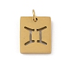 304 Stainless Steel Charms LS-STAS-R001-03G-03-1