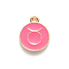 Alloy Enamel Pendants ENAM-S124-01B-03C-2