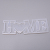 Word Home Silicone Molds DIY-WH0183-34-1