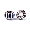 Handmade Millefiori Glass Rondelle Beads LA-N002-13A-2