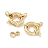 Brass Spring Ring Clasps KK-CBAD851-02G-03-2