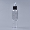 Transparent PET Plastic Empty Bottle X-TOOL-WH0090-02B-1