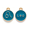 Alloy Enamel Pendants LS-X-ENAM-S124-01B-05G-1