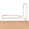 Iron Safety Pins Brooch Findings RN-CBAB9AC-03RG-3