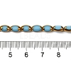 Electroplate Glass Beads Strands EGLA-P061-02A-10-4