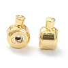 Brass Crimp Beads KK-F826-03G-2