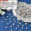 240Pcs 12 Colors Brass Grade A Rhinestone Spacer Beads KK-YW0002-34S-4