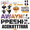 Halloween Decoration Paper Flag Banners DIY-WH0453-12B-2
