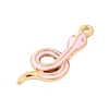 Alloy Enamel Pendants FIND-U031-14G-04-2