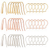 BENECREAT 30Pcs 3 Color 304 Stainless Steel Earring Hooks STAS-BC0003-46-1