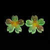 Luminous Resin Cabochons RESI-G030-01B-1