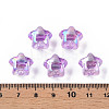 1-Hole Transparent Acrylic Buttons MACR-S373-129-C06-6
