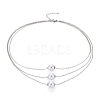 Ball 304 Stainless Steel Jewelry Sets SJEW-H302-24-3