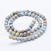 Natural Imperial Jasper Beads Strands G-K232-6mm-01A-2