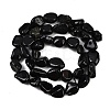 Natural Black Tourmaline Beads Strands G-Q060-E15-3