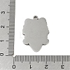 Non-Tarnish 304 Stainless Steel Pendants STAS-C095-37P-3