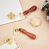 Wax Seal Brass Stamp Head AJEW-WH0215-005-6