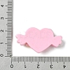 Pink Theme Opaque Resin Decoden Cabochons RESI-C045-06E-3