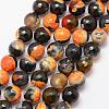 Natural Fire Crackle Agate Bead Strands G-K166-06F-10mm-02-1