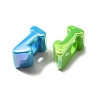UV Plating Opaque Acrylic Beads SACR-Z007-02B-2